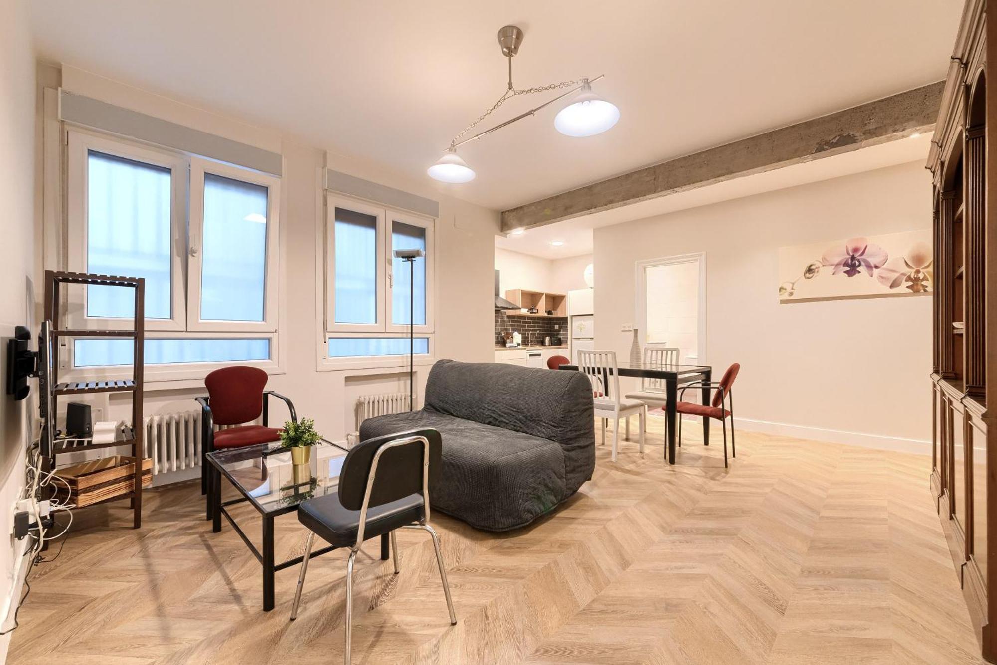 Euskalduna, Vivienda Turistica Moderna Y Renovado Bilbao Kültér fotó