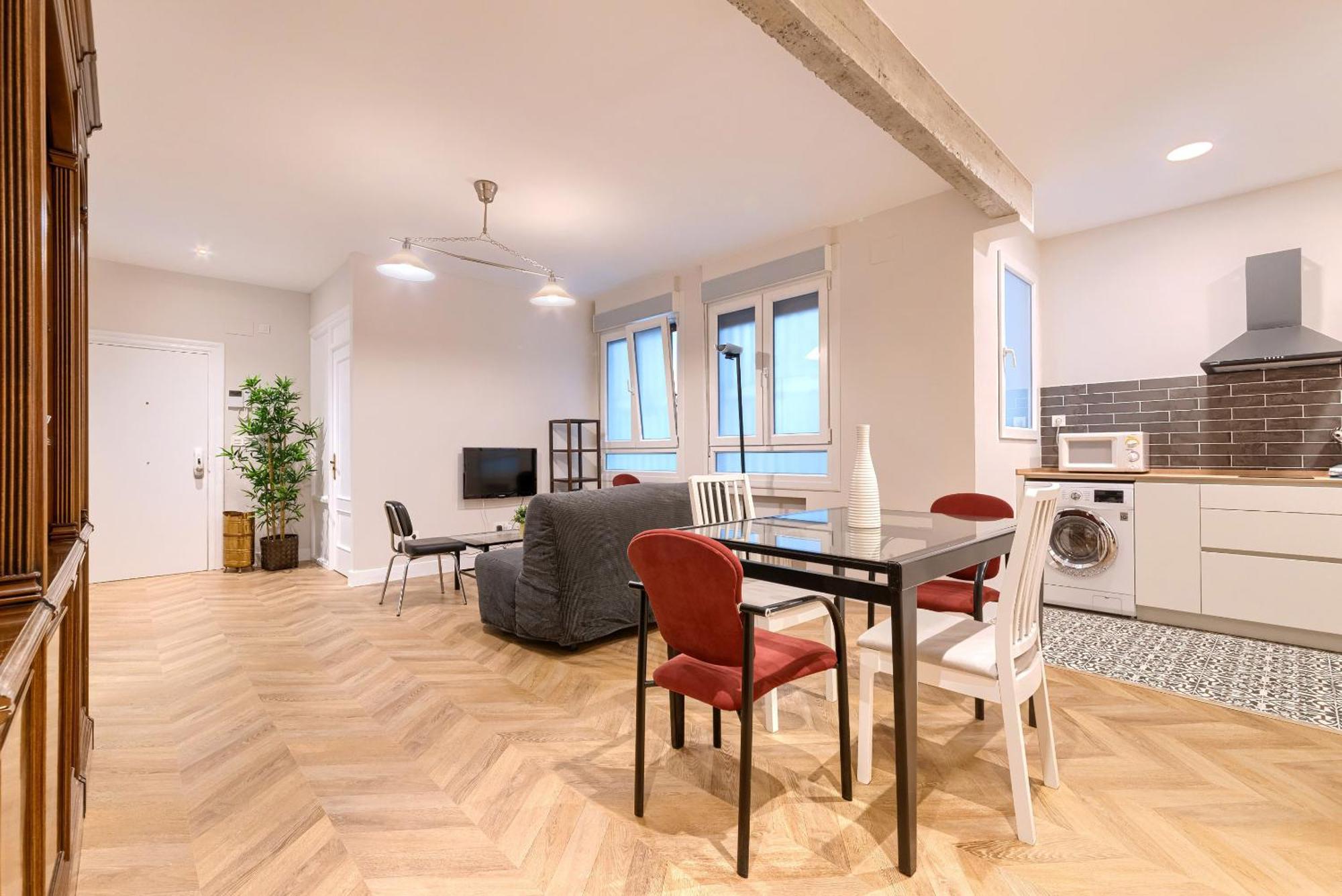 Euskalduna, Vivienda Turistica Moderna Y Renovado Bilbao Kültér fotó
